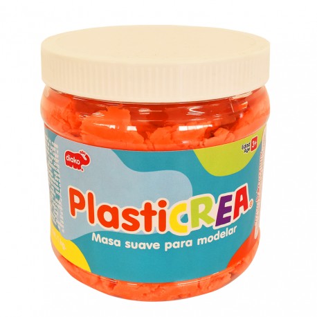 BU-9209  PLASTICREA F NARANJA 1 KG.-JuguetesPolar-BU-9209