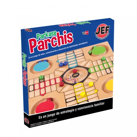 JEF-8409 PARCHIS PARKASE-JuguetesPolar-JEF-8409