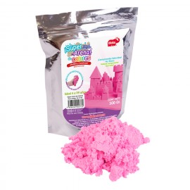 SA-0730  SUPER ARENA ROSA 500GR-JuguetesPolar-SA-0730