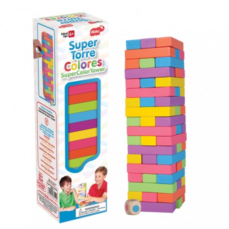 2842-C  SUPER TORRE DE COLORES-JuguetesPolar-2842-C