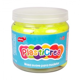 BU-9230  PLASTICREA F AMARILLO 1 KG.-JuguetesPolar-BU-9230