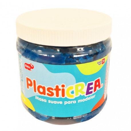 BU-9537  PLASTICREA AZUL 1 KG.-JuguetesPolar-BU-9537