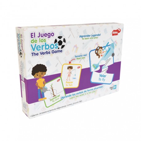 BU-0808  EL JUEGO DE LOS VERBOS-JuguetesPolar-BU-0808