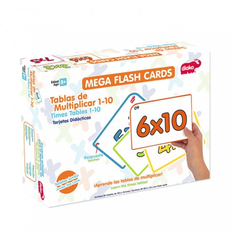 BU-F6994  FLASH CARDS TABLAS DE MULTIPLICAR-JuguetesPolar-BU-F6994